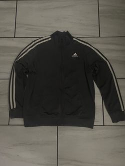 Grey Adidas Zip up jacket