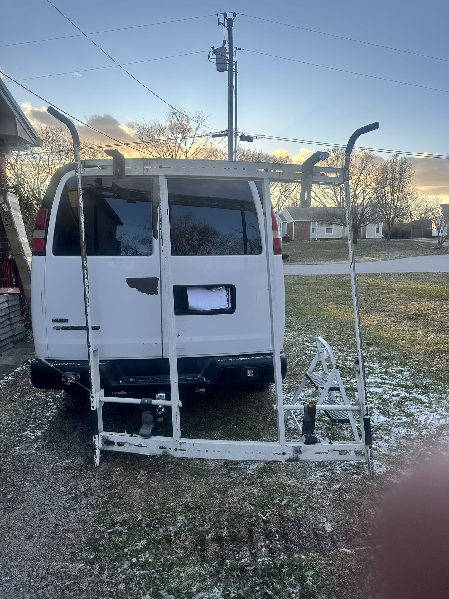 Van Racks For Ladder Construction 