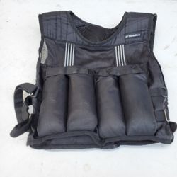 Nordiac Weighted Exercise Vest Black Adjustable Good Working 