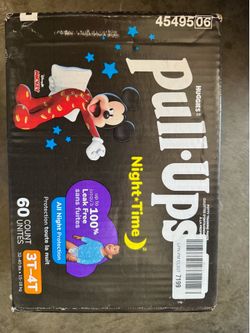 Pull-Ups Size 3t-4t