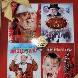 Disney Movie Club Christmas 4 movie pack