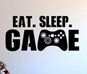 One premade vinyl wall decal Xbox Gamer