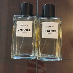 2x Chanel Comete Eau De Parfum 