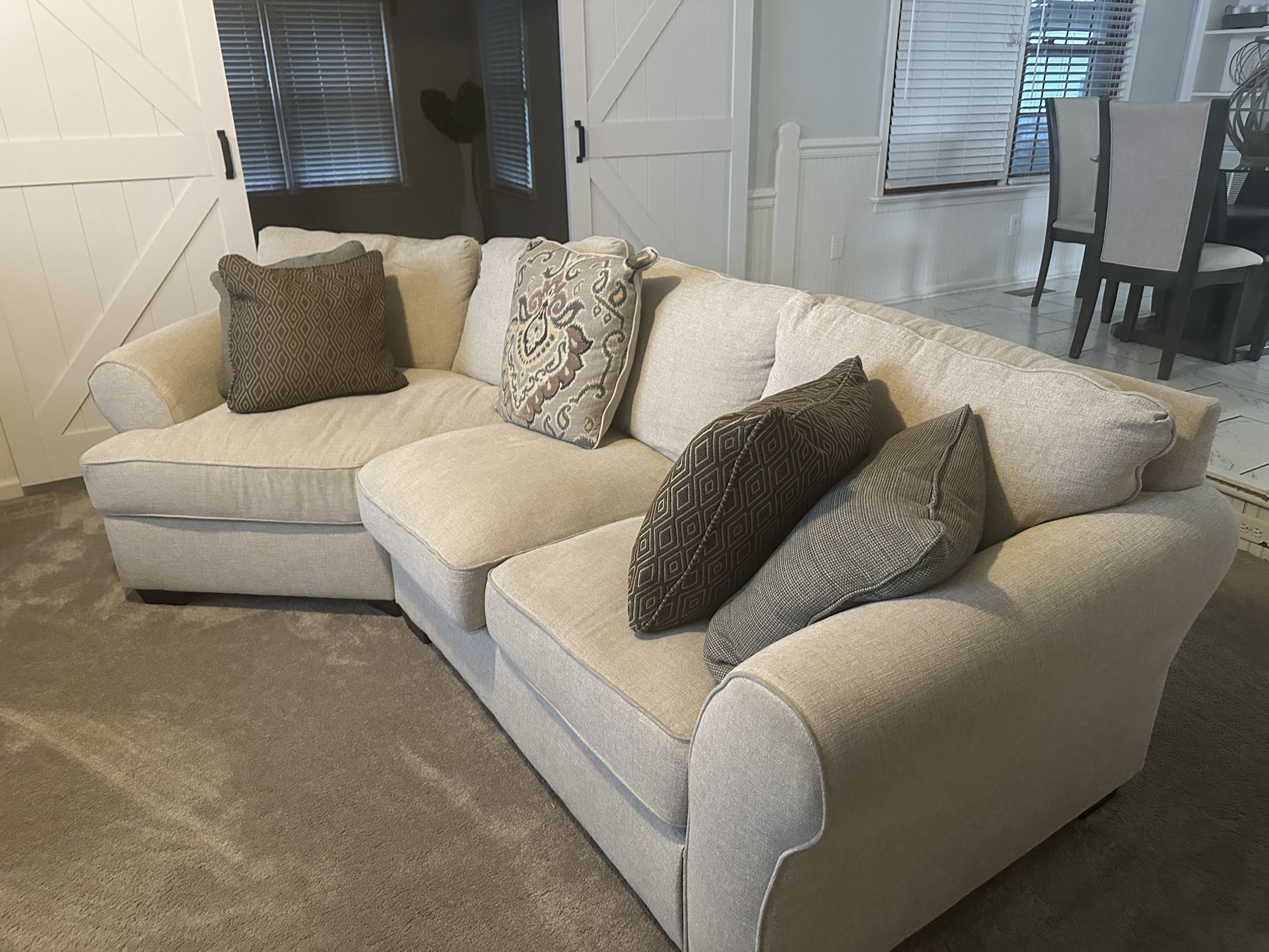 Like New Sofa and Chaise Lounge