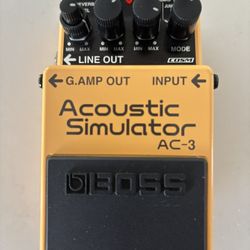 Boss AC-3 Acoustic Simulator