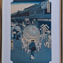 3 Japanese woodblock prints