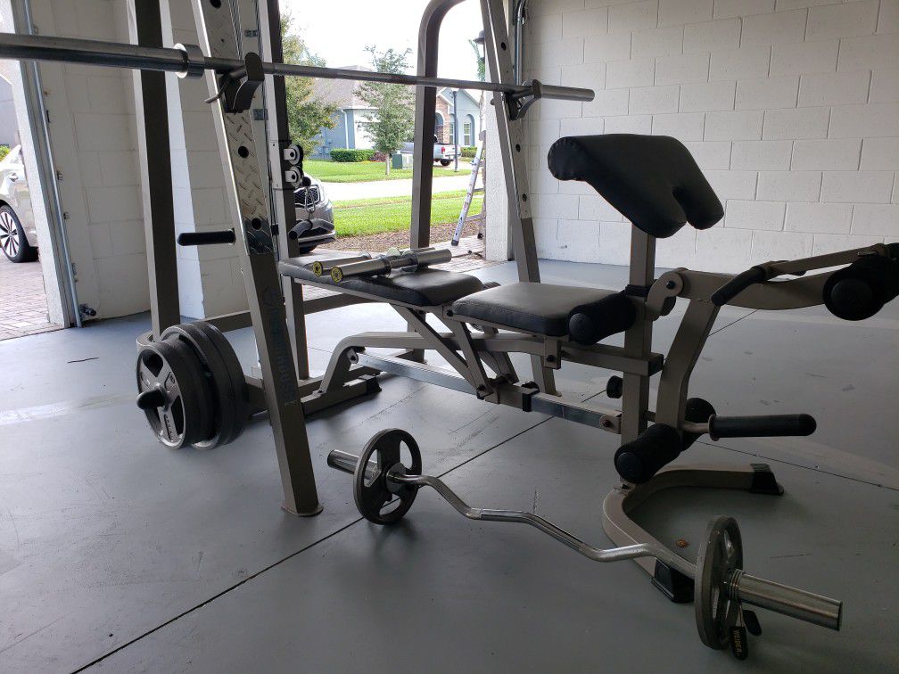 Powerhouse cage home gym system