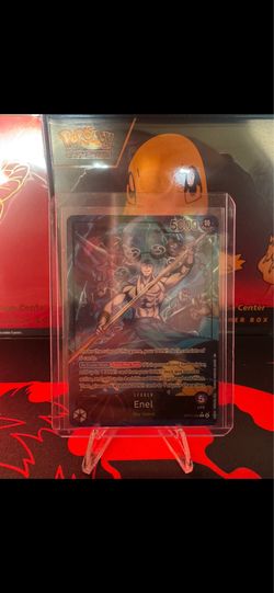 Enel Alternate Leader Op15 One Piece Card Game TCG Engl