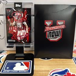 Topps Now Bowman Fernando Mendoza Art Card