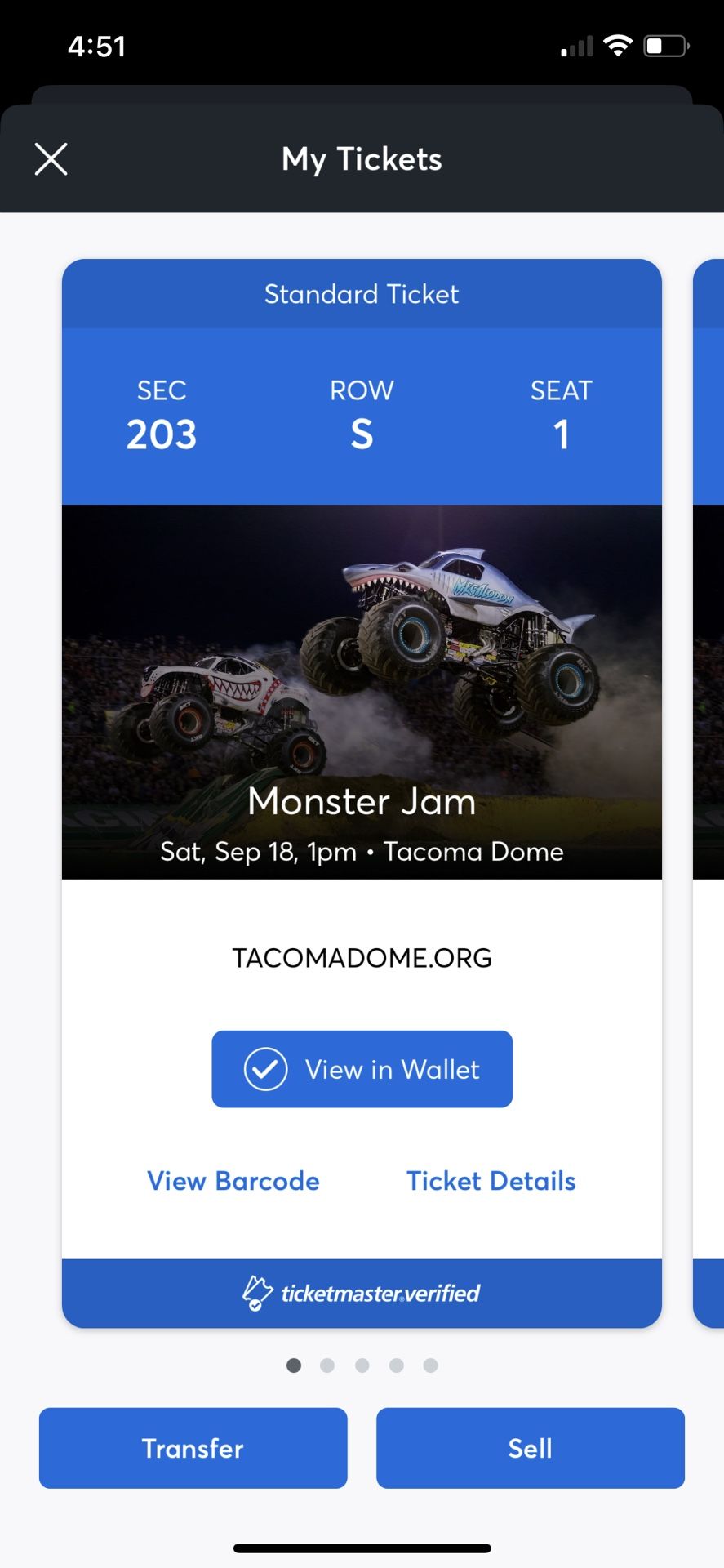 Monster Jam Tickets
