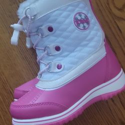 Girl Snow Boots Size 10