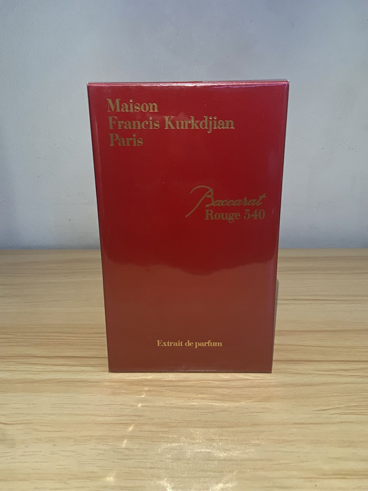 Baccarat Rouge 540 Luxury Fragrance