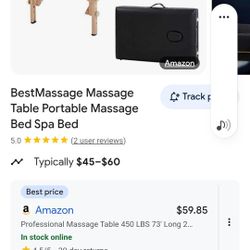 massage table 