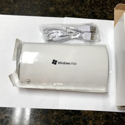 Windows Vista white speaker FM Radio USB Hub computer laptop