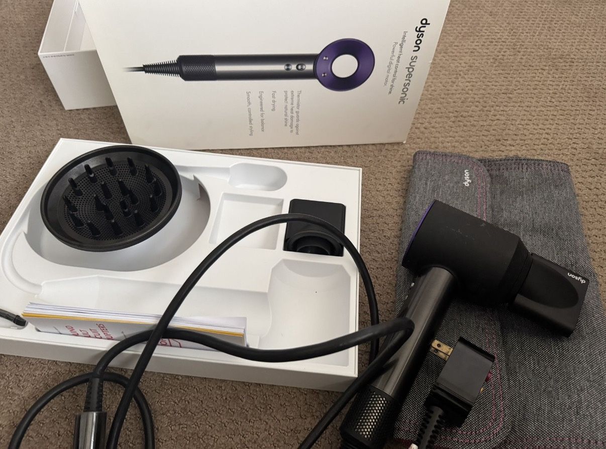 Dyson Super Sonic Hair Dryer + Bag