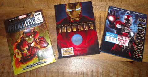 Iron Man DVD'S