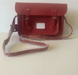 Harry Potter Satchel Purse 9 3/4 Red Crossbody Bag New With Tags Warner Bros.