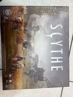 Scythe Board Game + 3 Expansions Invaders Wind Gambit Rise of Fenris 7 Player