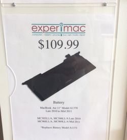 MacBook Air battery 11"