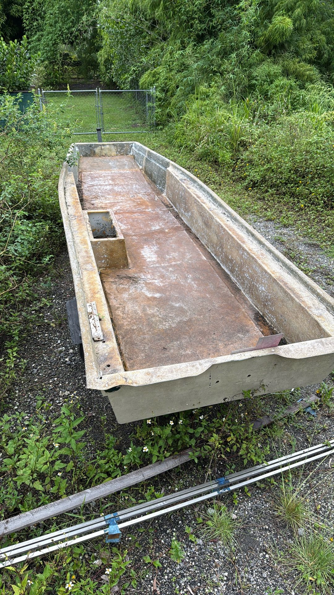 Fiberglass Skiff