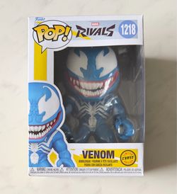 Venom #1218 Chase Rare Funko Pop Vinyl Figure Toy Gift Marvel Rivals Limited Model Spider-Man Heroes Pokemon One Piece OP