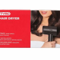 TYMO Diffuser Hair Dryer Blow Dryer - 300 Million Ionic Hairdryer with Diffuser & Comb Attachment for Curly Hair, Professional Blowdryer for Women
