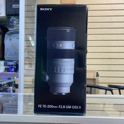Sony FE 70-200mm f2.8 Mark II