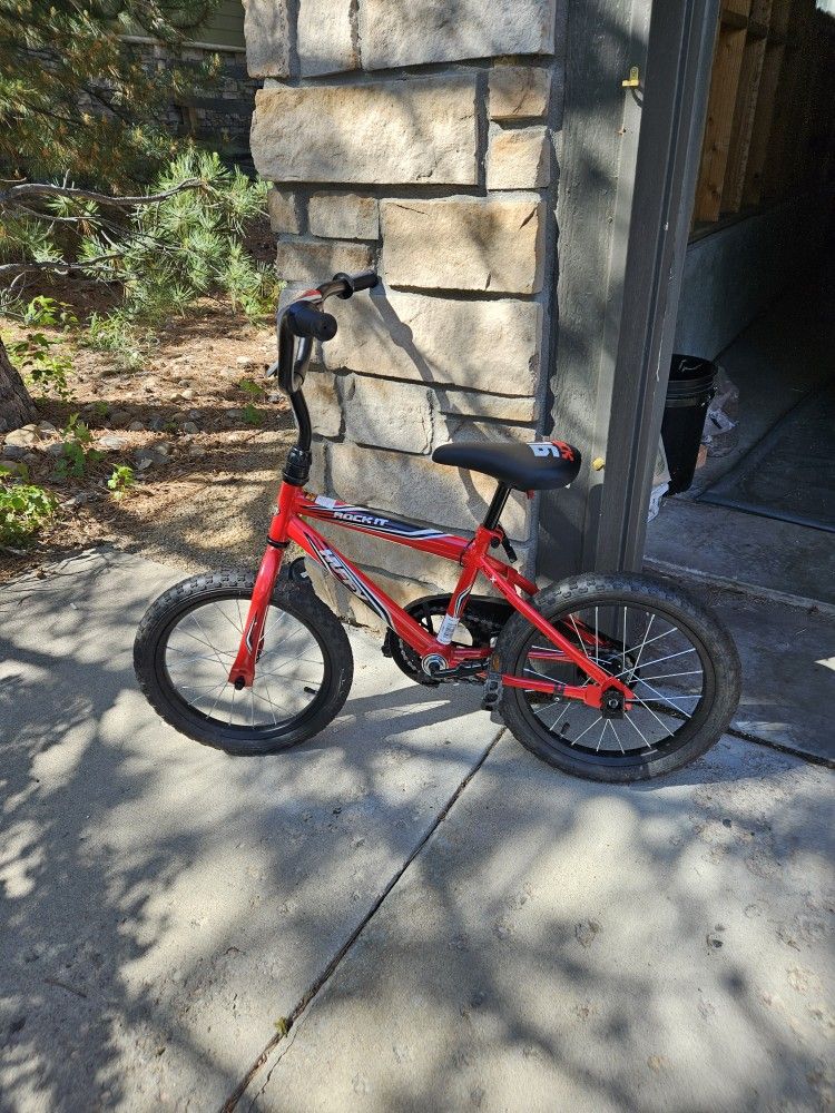 Red Kids Bike 6-10 yr old