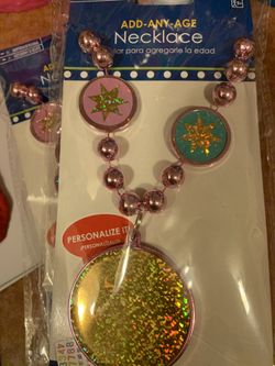 Add- Any- Age necklaces