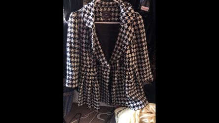 Houndstooth jacket