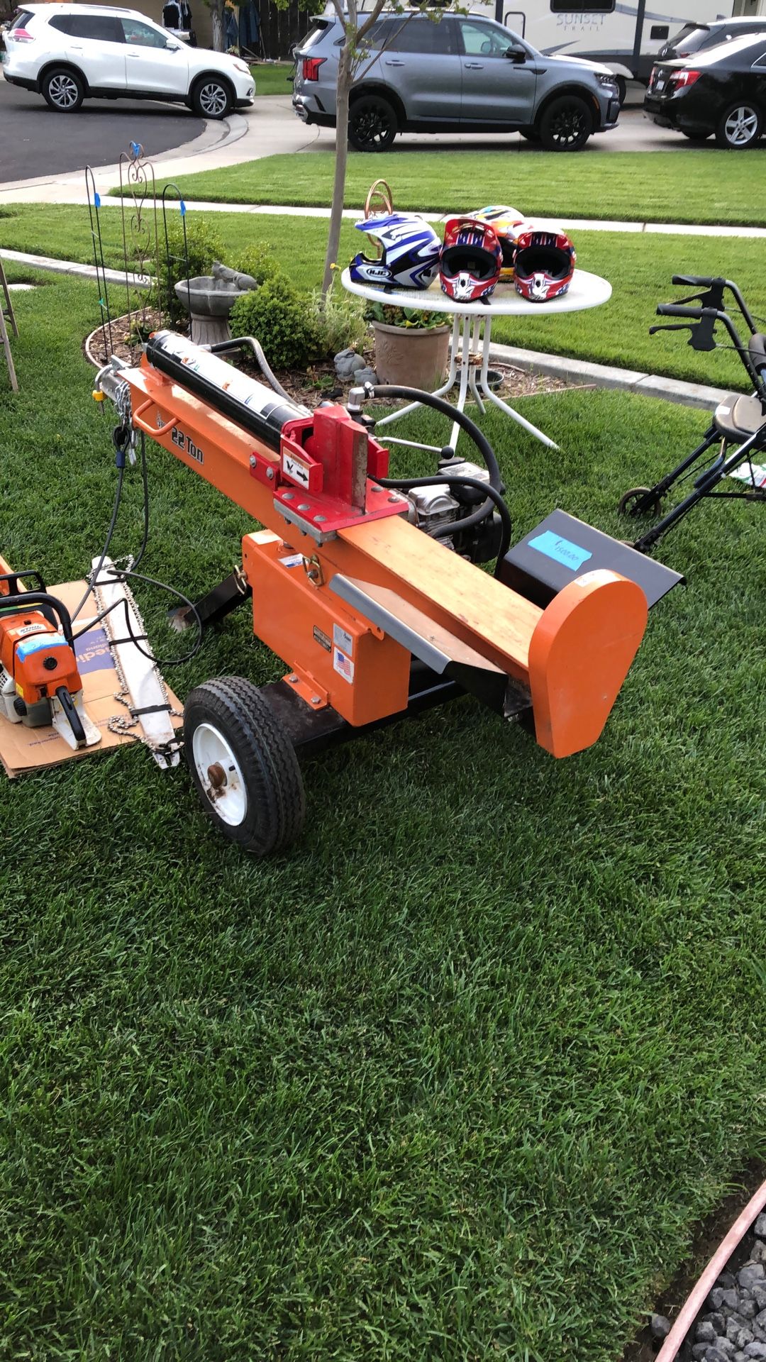 22 Ton Log Splitter