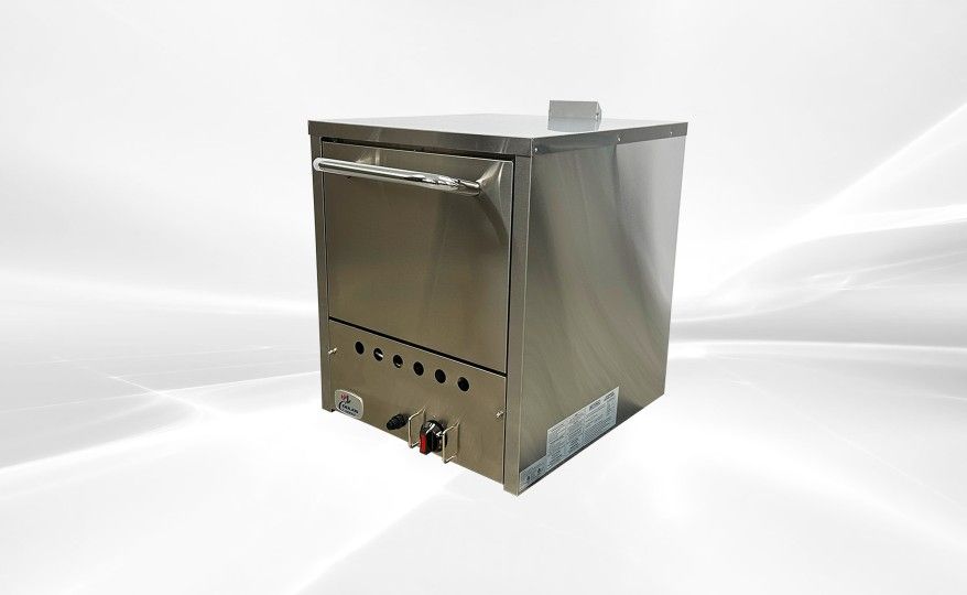 Pizza Oven Double Deck Bakery Fire Stone NSF 24 ins PO19