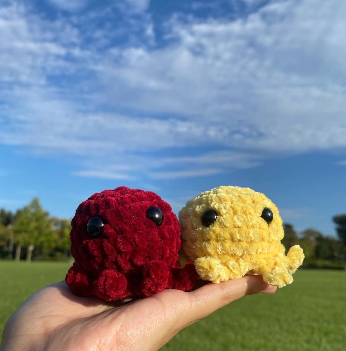 Mini Octopus Handmade Crochet