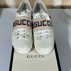 Gucci Jacquard Stripe Elastic Sneaker