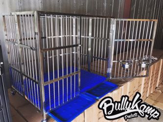 43" Stainless Steel Collapsible Cage. Brand new!!!