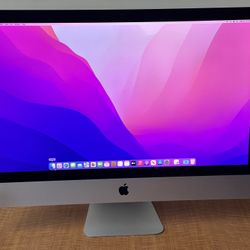 Apple iMac 27" Retina 5K | Core i5 3.2GHz | Late 2015 | 256 SSD | 32GB Ram | Monterey macOS  $229   Graphics AMD Radeon R9 M380 2 GB  Built-in Retina 