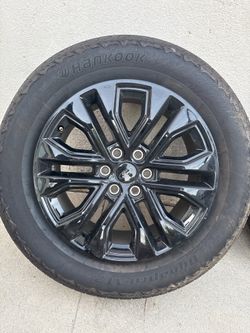 Stock wheels and tires 2024 150