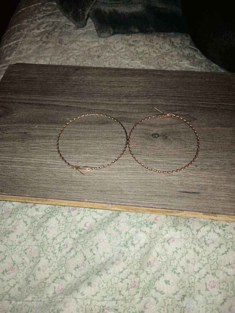 Twist Hoop Earrings