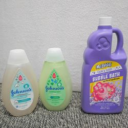 Baby soap and bubble bath