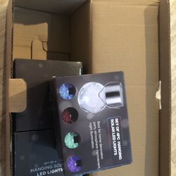 12 Pack Hanging Solar Lights Outdoor Decorative, Joycabin Warm LED Hanging Solar Lantern with Handle and Clip for Garden Yard Patio, Fence Tree Umbrel