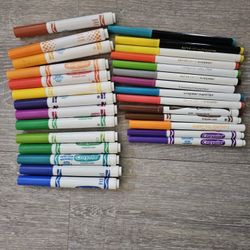 #Crayola #Markers Felt Prns