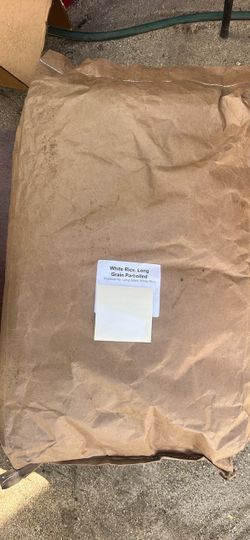 50 pounds bulk bag of Parboiled Long Grain White Rice