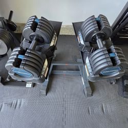 50lbs Adjustable Dumbbells And Stand