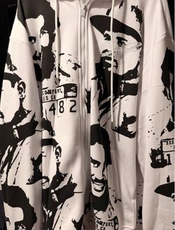 Asaali Hoodie 3XL White and Black