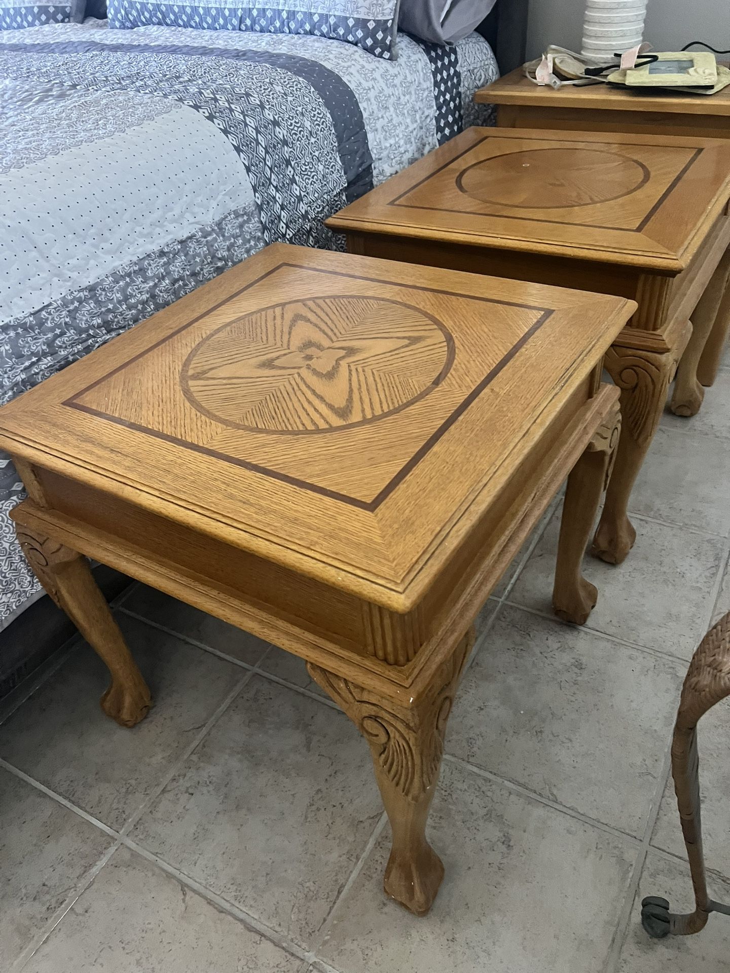 Coffee table And 2 end Tables