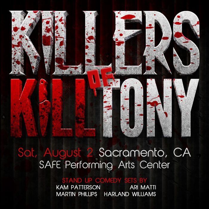 Killers of Kill Tony – FRONT ROW PIT SEATS (2) – Sacramento