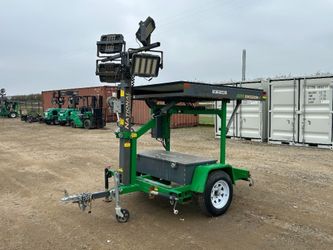 2018 NATIONAL SIGNAL LTS-160H-750K LIGHT TOWER, solar, portable. s/n:1N9LX1011JF272384 --(LOCATED IN MADERA, CA)--