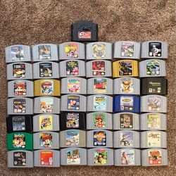 43 Nintendo 64 N64 Games Bundle - Selling all together
