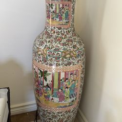 Porcelain China Large Vase 4FT high