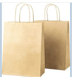 Box Of 50 Kraft Bags